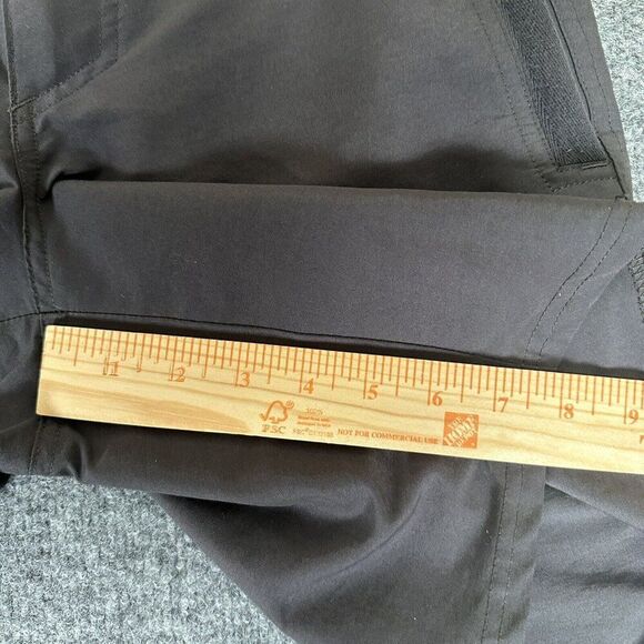 Quechua Decathlon Shorts Men XS 29x8 Grey Chino Flat Front Mid Rise Casual Adult - Picture 6 of 9